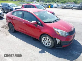2014 Kia Rio LX with VIN KNADM4A32E6334330, listed as a IAAI auction lot 42239542 with 134,314 mi miles and . Bid and sale history available at DreamBid. Image 1.