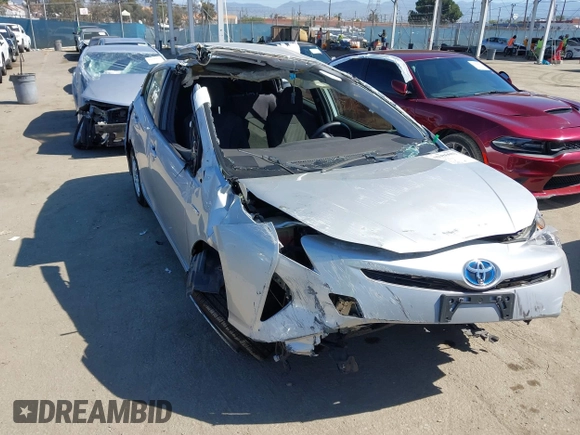 2016 Toyota Prius Four with VIN JTDKARFU0G3504772, listed as a IAAI auction lot 41986601 with 33,165 mi miles. Bid and sale history available at carsss.com. Image 6.