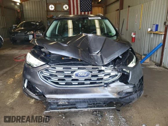 2019 Ford Edge SEL with VIN 2FMPK4J93KBC72097, listed as a Copart auction lot 59540395 with 85,891 mi miles and Salvage title. Bid and sale history available at DreamBid. Image 5.