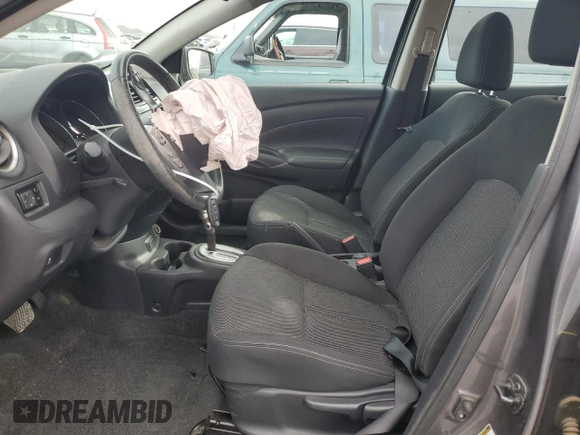 2017 Nissan Versa SL with VIN 3N1CN7AP6HL820815, listed as a Copart auction lot 45409955 with 53,120 mi miles and Salvage title. Bid and sale history available at DreamBid. Image 7.