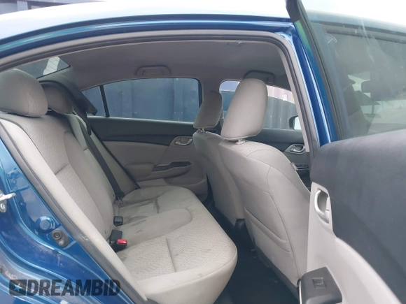 2015 Honda Civic LX with VIN 19XFB2F55FE038021, listed as a IAAI auction lot 42046984 with 109,155 mi miles. Bid and sale history available at carsss.com. Image 8.