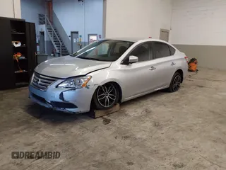 2014 Nissan Sentra S with VIN 3N1AB7AP6EY299710, listed as a IAAI auction lot 41505297 with 124,994 mi miles and . Bid and sale history available at DreamBid. Image 17.