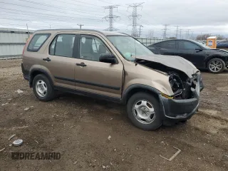2004 Honda CR-V LX with VIN JHLRD78444C057174, listed as a Copart auction lot 51201275 with 189,331 mi miles and Salvage Title. Bid and sale history available at carsss.com. Image 4.