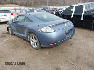 2007 Mitsubishi Eclipse GS with VIN 4A3AK24F07E068656, listed as a IAAI auction lot 41923611 with 147,599 mi miles and . Bid and sale history available at carsss.com. Image 3.