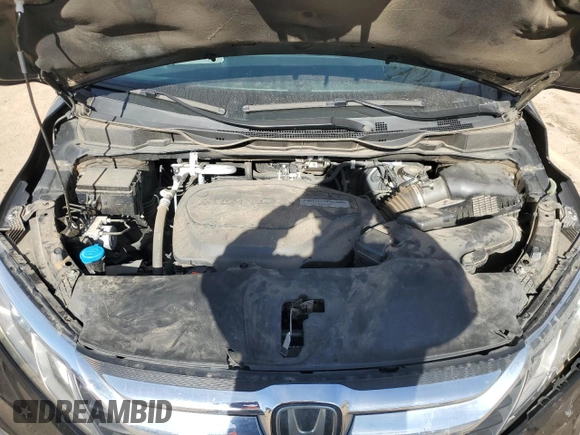 2019 Honda Odyssey EX-L with VIN 5FNRL6H75KB106578, listed as a Copart auction lot 86846304 with 38,769 mi miles and Salvage Title. Bid and sale history available at carsss.com. Image 13.