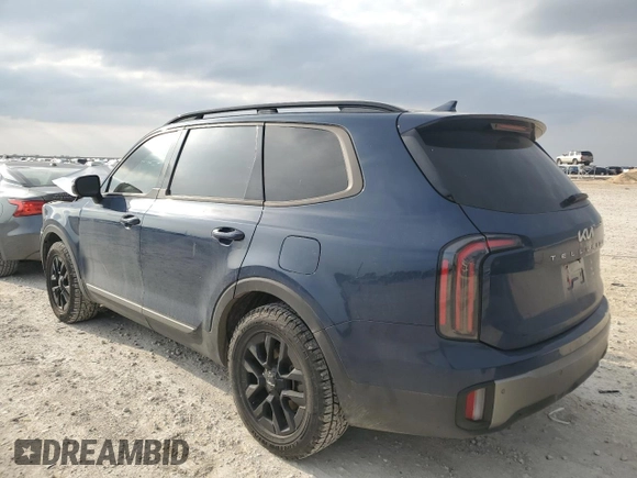 2023 Kia Telluride SX Prestige X-Pro with VIN 5XYP5DGC6PG394325, listed as a Copart auction lot 45753175 with 23,376 mi miles and Salvage title. Bid and sale history available at DreamBid. Image 2.