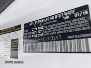 2018 Mercedes-Benz C 300 z VIN WDDWK4KBXJF703393, wystawiony jako IAAI lot #41218135 z przebiegiem 55 568 mil mil oraz . Historia ofert i sprzedaży dostępna na DreamBid. Obrazek 9.