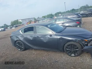 2024 Lexus IS 350 F Sport with VIN JTHBZ1E21R5036891, listed as a IAAI auction lot 42515614 with 6,904 mi miles and . Bid and sale history available at DreamBid. Image 13.