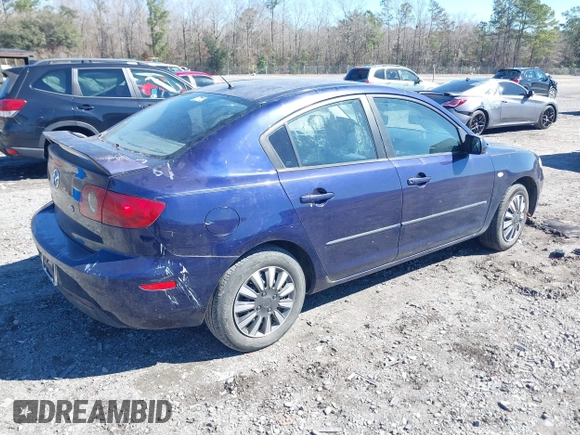 2006 Mazda 3 i Touring with VIN JM1BK32F561494865, listed as a IAAI auction lot 41637307 with 157,317 mi miles and . Bid and sale history available at DreamBid. Image 4.