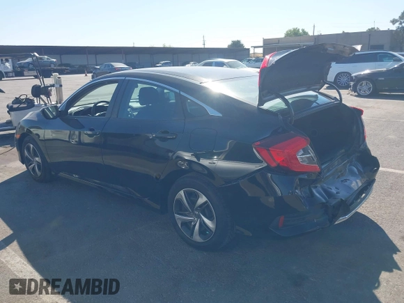 2020 Honda Civic LX with VIN 2HGFC2F67LH574850, listed as a IAAI auction lot 40429352 with 41,063 mi miles and . Bid and sale history available at DreamBid. Image 3.