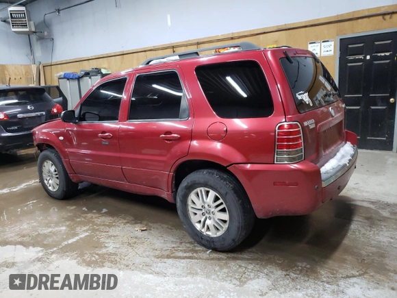 2005 Mercury Mariner Luxury z VIN 4M2YU57115DJ31385, wystawiony jako Copart lot #82533724 z przebiegiem 184 825 mil mil oraz Tytuł czysty. Historia ofert i sprzedaży dostępna na DreamBid. Obrazek 2.