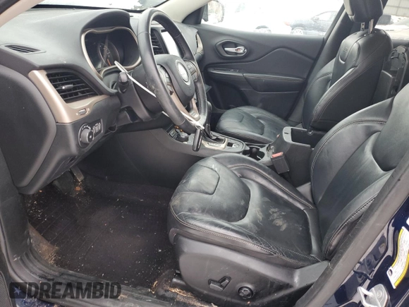 2016 Jeep Cherokee Limited with VIN 1C4PJMDS0GW340514, listed as a Copart auction lot 42939845 with 96,906 mi miles and Salvage Title. Bid and sale history available at DreamBid. Image 7.