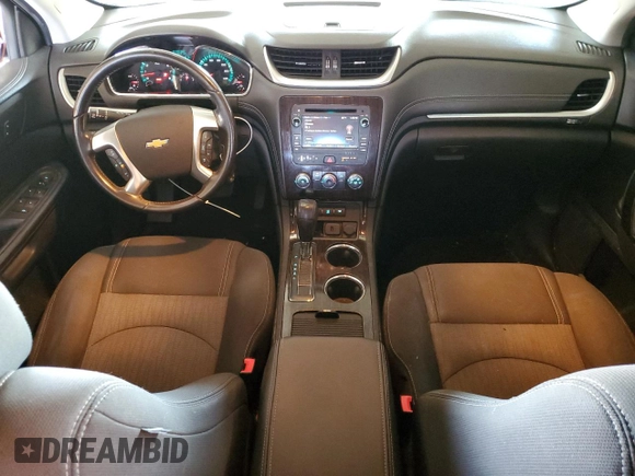 2015 Chevrolet Traverse LT with VIN 1GNKRGKD8FJ280283, listed as a Copart auction lot 54553215 with 103,515 mi miles and Salvage Title. Bid and sale history available at carsss.com. Image 8.