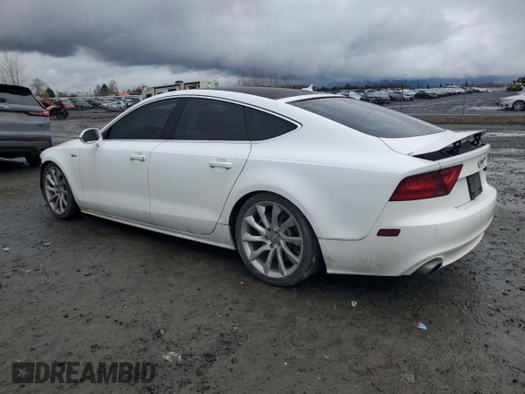 2012 Audi A7 3.0 Prestige with VIN WAUSGAFC4CN001281, listed as a Copart auction lot 45089195 with 115,568 mi miles and Salvage Title. Bid and sale history available at carsss.com. Image 2.