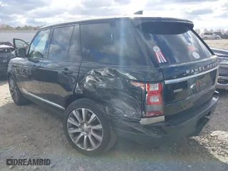 2017 Land Rover Range Rover with VIN SALGS2FE4HA367554, listed as a IAAI auction lot 40933484 with 87,757 mi miles. Bid and sale history available at carsss.com. Image 3.