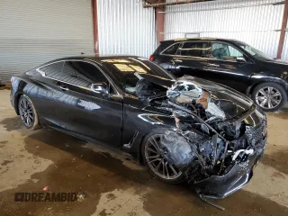 2022 Infiniti Q60 Red Sport 400 with VIN JN1FV7LKXNM660681, listed as a Copart auction lot 48709535 with 8,462 mi miles and Non repairable. Bid and sale history available at DreamBid. Image 4.