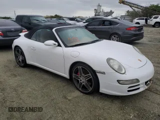 2007 Porsche 911 Carrera S with VIN WP0CB29917S777287, listed as a Copart auction lot 74128134 with 0 mi miles and Non Repairable. Bid and sale history available at carsss.com. Image 4.