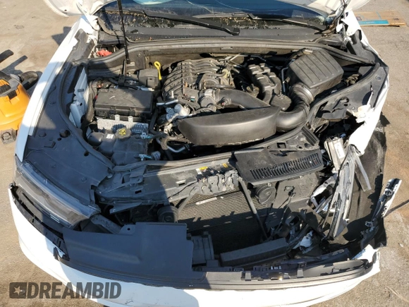 2021 Dodge Durango GT Plus with VIN 1C4RDHDG5MC692889, listed as a Copart auction lot 50168005 with 53,254 mi miles and Salvage Title. Bid and sale history available at DreamBid. Image 12.