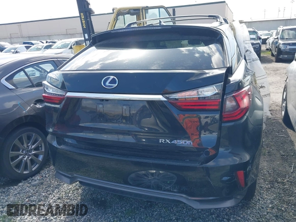 2017 Lexus RX with VIN 2T2BGMCA6HC019911, listed as a IAAI auction lot 41212432 with 53,198 mi miles. Bid and sale history available at carsss.com. Image 16.