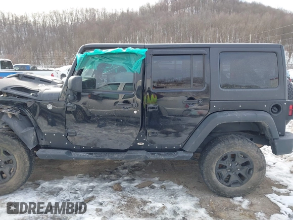 2017 Jeep Wrangler Unlimited Sport with VIN 1C4BJWDG1HL559261, listed as a IAAI auction lot 41367792 with 96,284 mi miles. Bid and sale history available at carsss.com. Image 14.