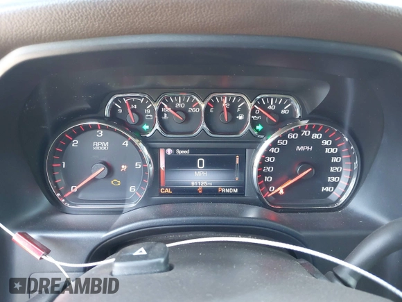 2015 GMC Sierra 1500 SLT with VIN 3GTU2VEC5FG377584, listed as a IAAI auction lot 41957928 with 91,125 mi miles and . Bid and sale history available at DreamBid. Image 7.