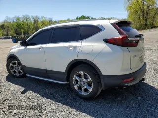 2017 Honda CR-V EX-L with VIN 5J6RW1H8XHL001280, listed as a Copart auction lot 55015985 with 58,280 mi miles and Salvage Title. Bid and sale history available at carsss.com. Image 2.