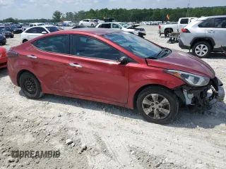 2016 Hyundai Elantra SE with VIN 5NPDH4AE0GH739085, listed as a Copart auction lot 56312665 with 130,534 mi miles and Salvage title. Bid and sale history available at DreamBid. Image 4.