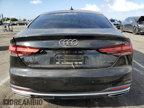 2021 Audi A5 Sportback Premium Plus z VIN WAUCBCF51MA040399, wystawiony jako Copart lot #80821984 z przebiegiem 25 779 mil mil oraz Szkoda całkowita • Salvage title. Historia ofert i sprzedaży dostępna na DreamBid. Obrazek 6.