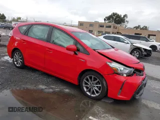 2016 Toyota Prius v Two with VIN JTDZN3EU8GJ041518, listed as a IAAI auction lot 41916830 with 106,526 mi miles. Bid and sale history available at carsss.com. Image 1.