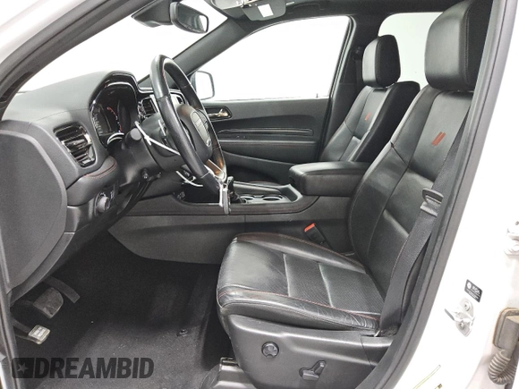 2024 Dodge Durango GT Plus with VIN 1C4RDJDG3RC138295, listed as a Copart auction lot 63604145 with 37,240 mi miles and Clean title. Bid and sale history available at DreamBid. Image 7.