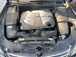 2016 Hyundai Equus Ultimate with VIN KMHGH4JH2GU101008, listed as a Copart auction lot 48182445 with 110,423 mi miles and Salvage Title. Bid and sale history available at DreamBid. Image 11.