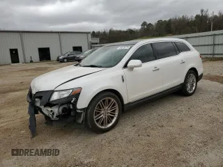 2015 Lincoln MKT EcoBoost with VIN 2LMHJ5AT5FBL04616, listed as a Copart auction lot 49819275 with 93,591 mi miles and Salvage Title. Bid and sale history available at DreamBid. Image 1.