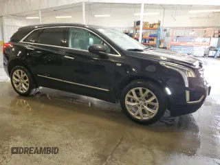 2017 Cadillac XT5 Luxury AWD with VIN 1GYKNDRS1HZ200425, listed as a Copart auction lot 48251835 with 137,142 mi miles and Salvage Title. Bid and sale history available at carsss.com. Image 4.