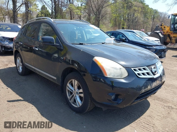 2013 Nissan Rogue S with VIN JN8AS5MV1DW641389, listed as a IAAI auction lot 42090826 with 91,845 mi miles and . Bid and sale history available at DreamBid. Image 1.