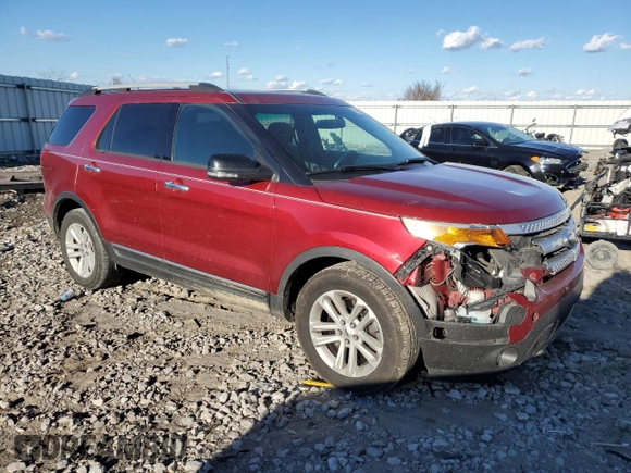 2013 Ford Explorer XLT z VIN 1FM5K7D90DGB25445, wystawiony jako Copart lot #47081945 z przebiegiem 154 037 mil mil oraz Szkoda całkowita • Salvage title. Historia ofert i sprzedaży dostępna na DreamBid. Obrazek 4.
