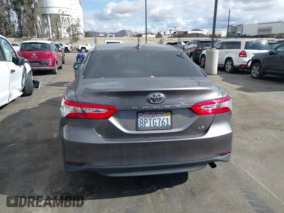 2020 Toyota Camry LE with VIN 4T1C11AK3LU363417, listed as a IAAI auction lot 41430382 with 130,837 mi miles. Bid and sale history available at carsss.com. Image 17.