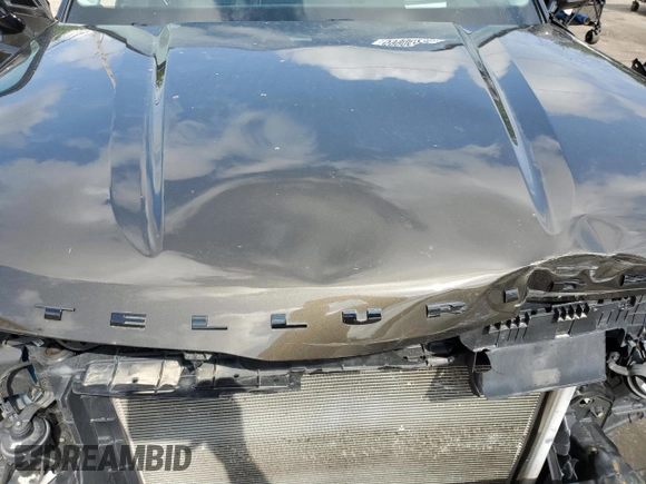 2021 Kia Telluride SX with VIN 5XYP5DHC6MG186195, listed as a Copart auction lot 59906235 with 77,626 mi miles and Salvage title. Bid and sale history available at DreamBid. Image 12.