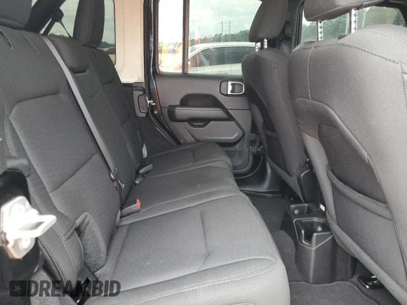 2022 Jeep Wrangler Unlimited Sahara с VIN 1C4HJXEN8NW249650, выставлен на аукционе Copart как лот 56665035 с пробегом 48 367 миль миль и Списание • Salvage title. История ставок и продаж доступна на DreamBid. Изображение 10.