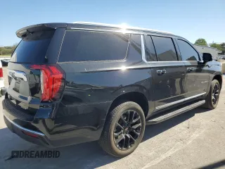 2022 GMC Yukon XL SLT with VIN 1GKS2GKD9NR341058, listed as a Copart auction lot 75736374 with 0 mi miles and Salvage Title. Bid and sale history available at carsss.com. Image 3.