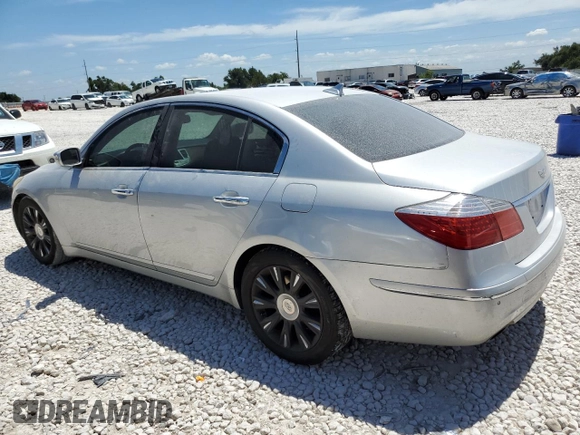 2009 Hyundai Genesis with VIN KMHGC46EX9U023528, listed as a Copart auction lot 67664594 with 168,562 mi miles and Salvage Title. Bid and sale history available at carsss.com. Image 2.