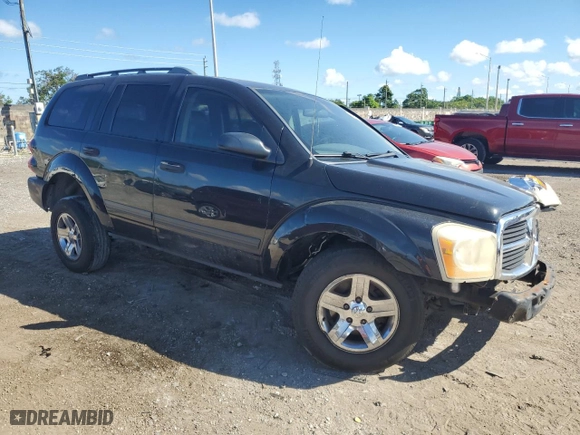 2006 Dodge Durango SLT with VIN 1D4HD48246F158001, listed as a Copart auction lot 73957004 with 161,572 mi miles and Salvage Title. Bid and sale history available at carsss.com. Image 4.