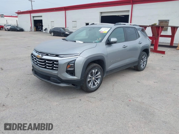 2025 Chevrolet Equinox AWD LT with VIN 3GNAXPEG4SL177985, listed as a IAAI auction lot 41978555 with 11,819 mi miles. Bid and sale history available at carsss.com. Image 17.