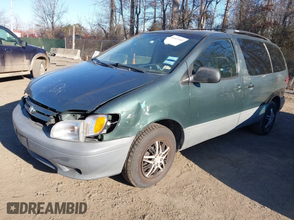 2001 Toyota Sienna LE z VIN 4T3ZF13C51U324527, wystawiony jako IAAI lot #41622465 z przebiegiem 145 450 mil mil oraz . Historia ofert i sprzedaży dostępna na DreamBid. Obrazek 17.