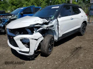 2023 Chevrolet TrailBlazer RS with VIN KL79MUSL2PB212940, listed as a Copart auction lot 65130294 with 4,954 mi miles and Salvage Title. Bid and sale history available at DreamBid. Image 1.