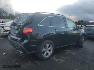 2011 Acura MDX with VIN 2HNYD2H22BH520458, listed as a Copart auction lot 86750244 with 147,669 mi miles and Salvage Title. Bid and sale history available at carsss.com. Image 3.