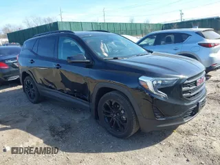 2021 GMC Terrain SLE with VIN 3GKALTEV9ML322053, listed as a IAAI auction lot 41781415 with 18,734 mi miles and . Bid and sale history available at carsss.com. Image 1.