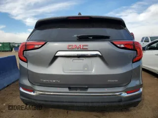 2018 GMC Terrain SLT with VIN 3GKALVEV6JL343143, listed as a Copart auction lot 47183625 with 91,544 mi miles and Salvage Title. Bid and sale history available at DreamBid. Image 6.