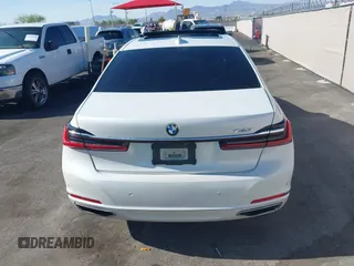 2020 BMW 7 Series 740i with VIN WBA7T2C0XLGL17774, listed as a IAAI auction lot 42278067 with 100,465 mi miles and . Bid and sale history available at DreamBid. Image 15.