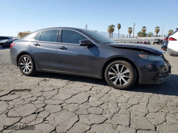 2015 Acura TLX with VIN 19UUB1F39FA010369, listed as a Copart auction lot 46873565 with 227,399 mi miles and Salvage Title. Bid and sale history available at carsss.com. Image 4.