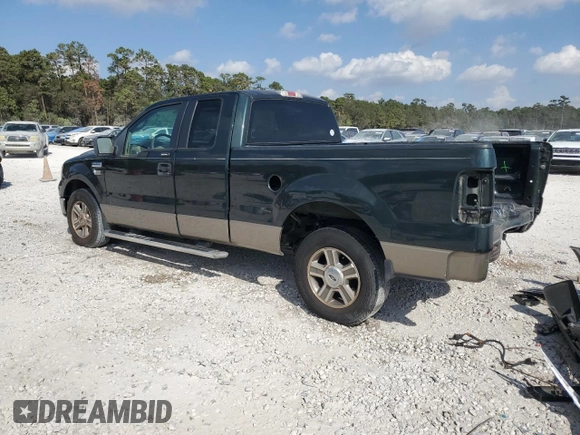 2005 Ford F-150 STX with VIN 1FTRX12WX5NA19210, listed as a Copart auction lot 78093734 with 185,516 mi miles and Salvage Title. Bid and sale history available at carsss.com. Image 2.